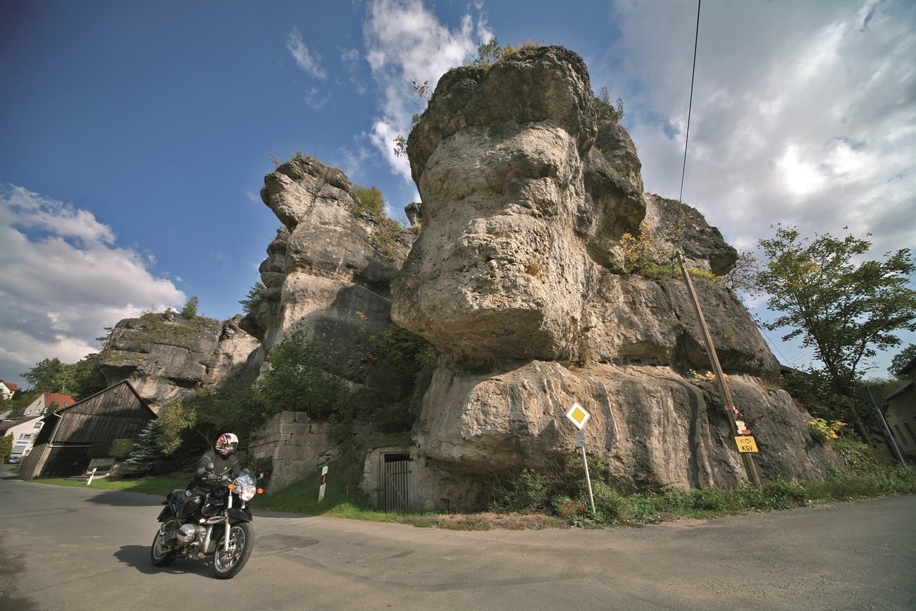 Motorradfahren in Thüringen